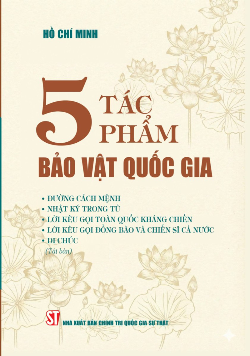 5 tác phẩm bảo vật quốc gia - Sách Chủ tịch Hồ Chí Minh